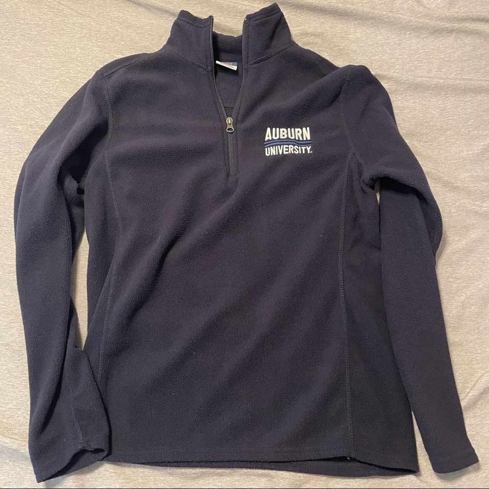 Auburn University Quarter Zip dark navy